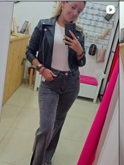 Campera Biker Eco Cuero