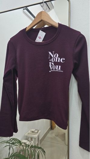 Camiseta Rib Escote Redondo