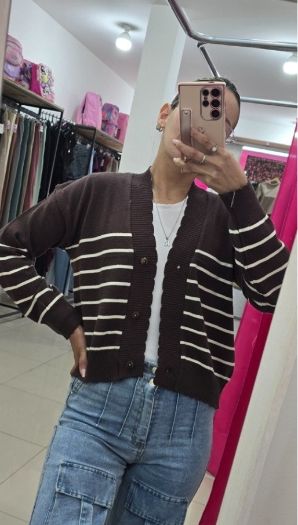 Cardigan Bremer Rayado